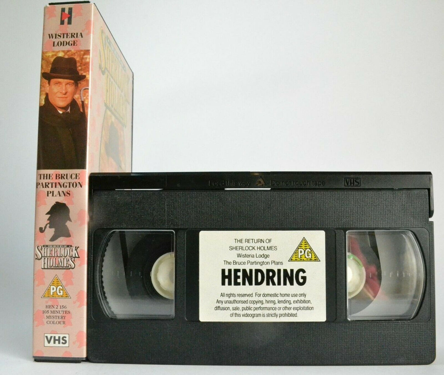 The Return Of Sherlock Holmes: Wisteria Lodge - Crime Series [Jeremy Brett] VHS-