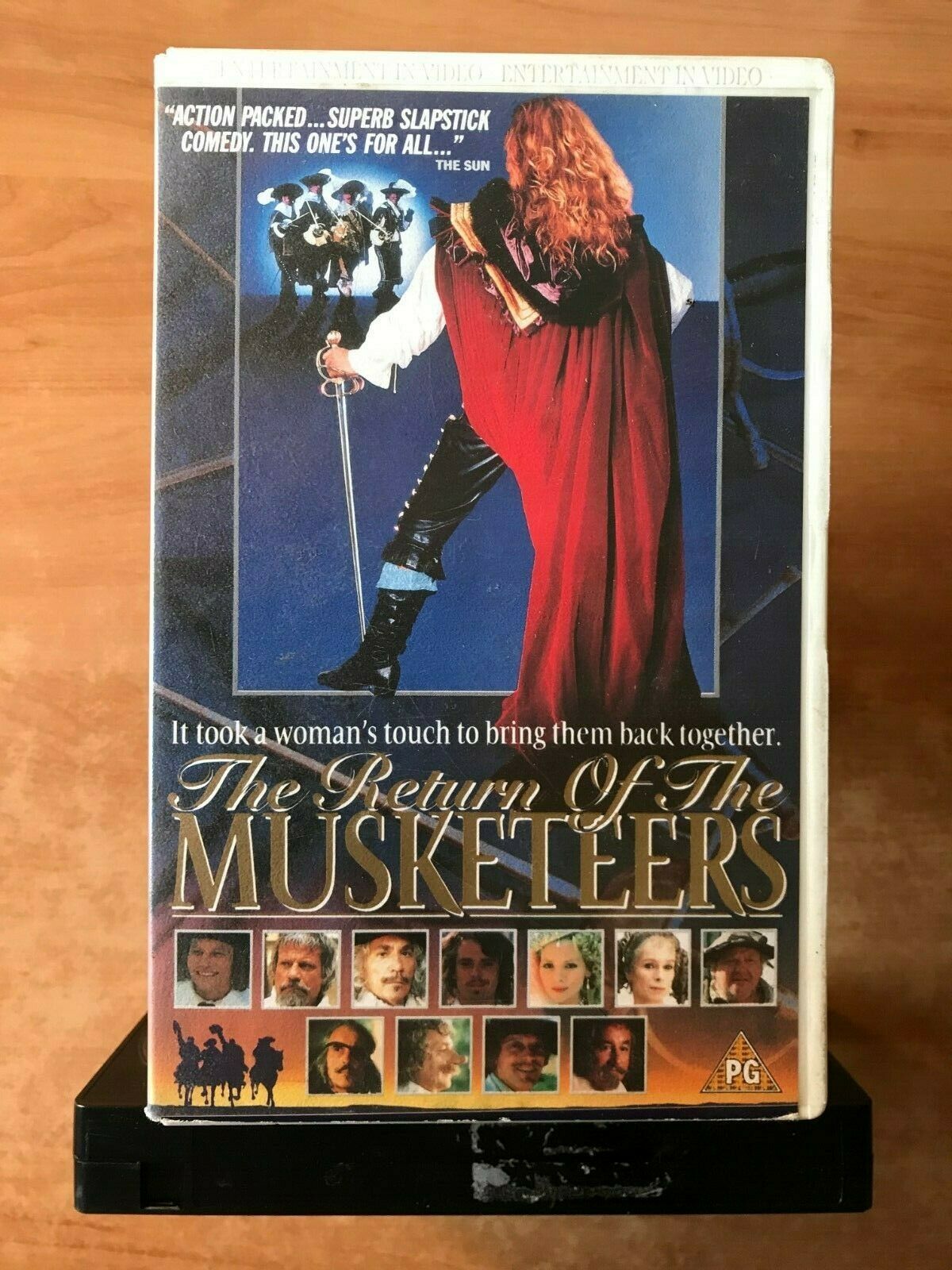 The Return Of The Muskeeters: Action Adventure [Large Box] Michael York - VHS-