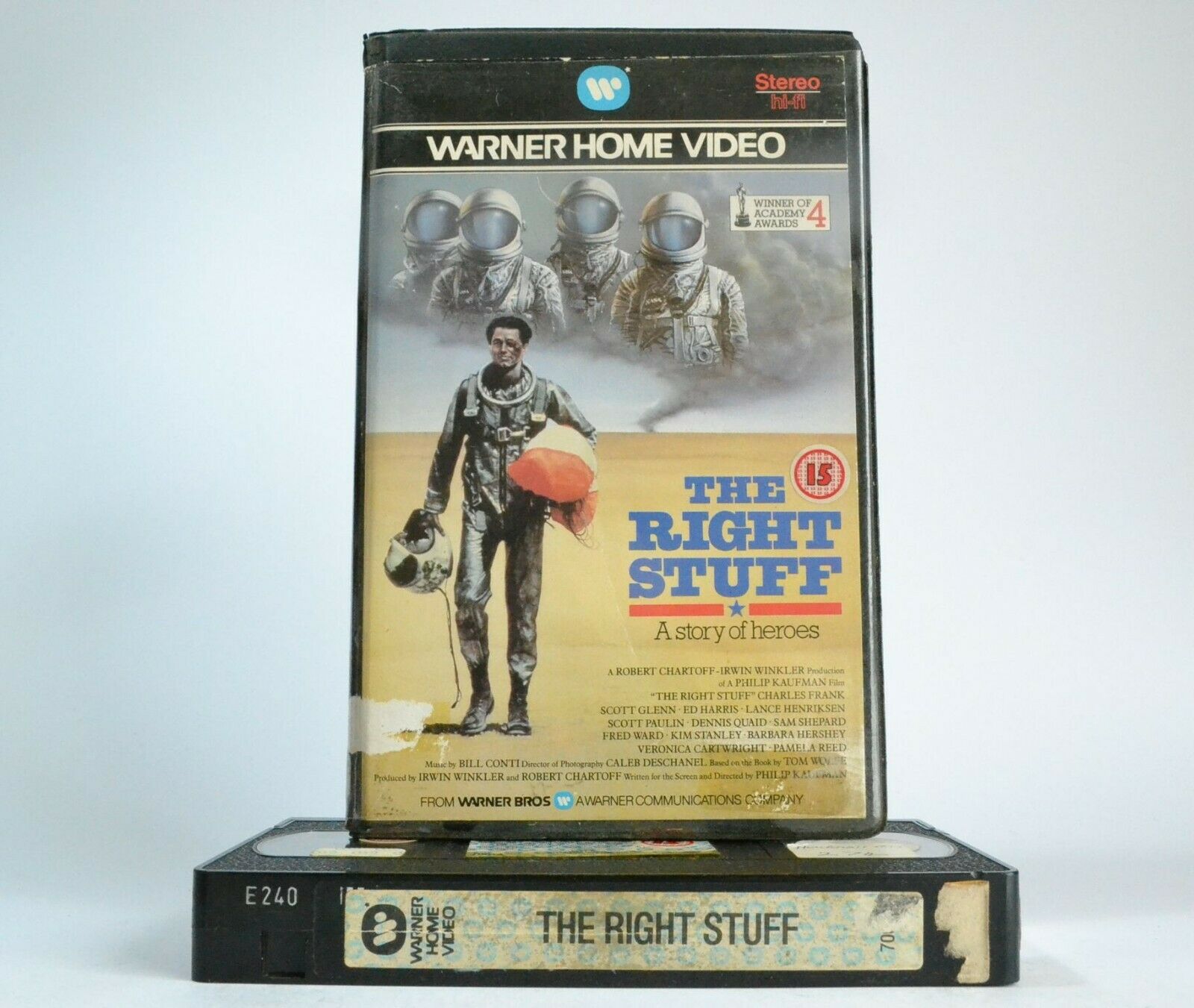 The Right Stuff: Breaking The Sound Barrier - Big Box - Pre-Cert - Drama - VHS-