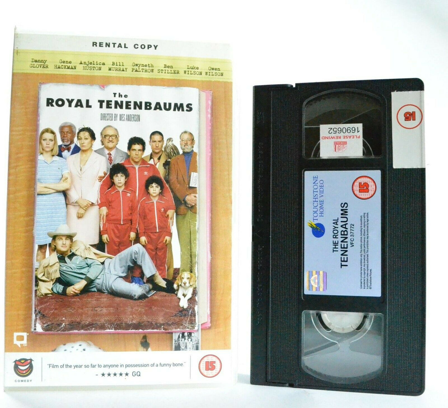 The Royal Tenenbaums: Film By W.Anderson - Comedy (2001) - Large Box - Pal VHS-