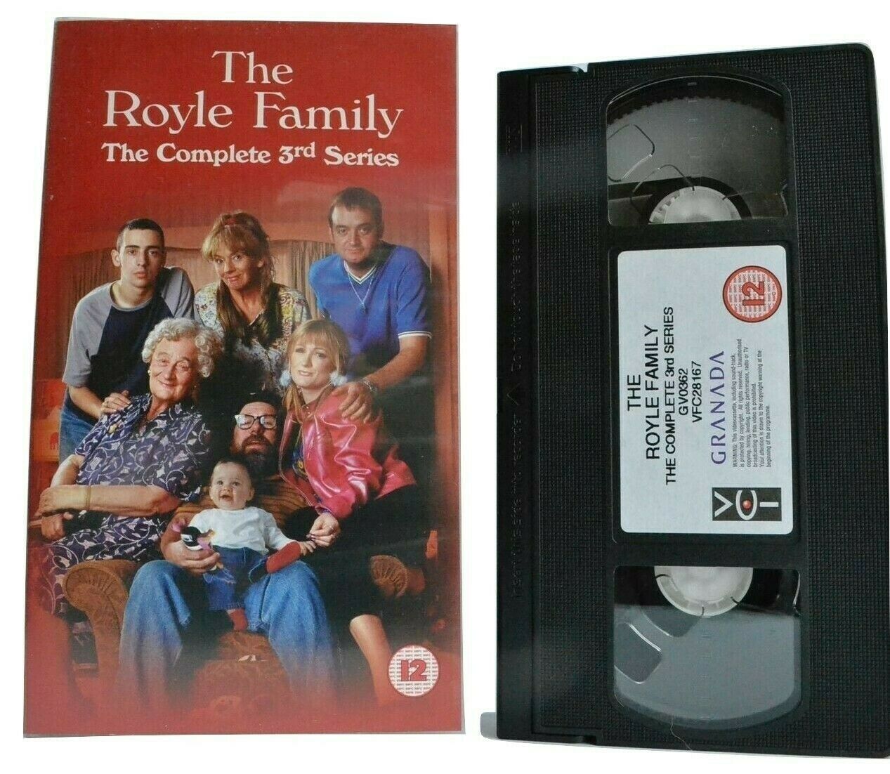 The Royle Family [Complete 3rd Series] Comedy Sitcom - Caroline Aherne - Pal VHS-