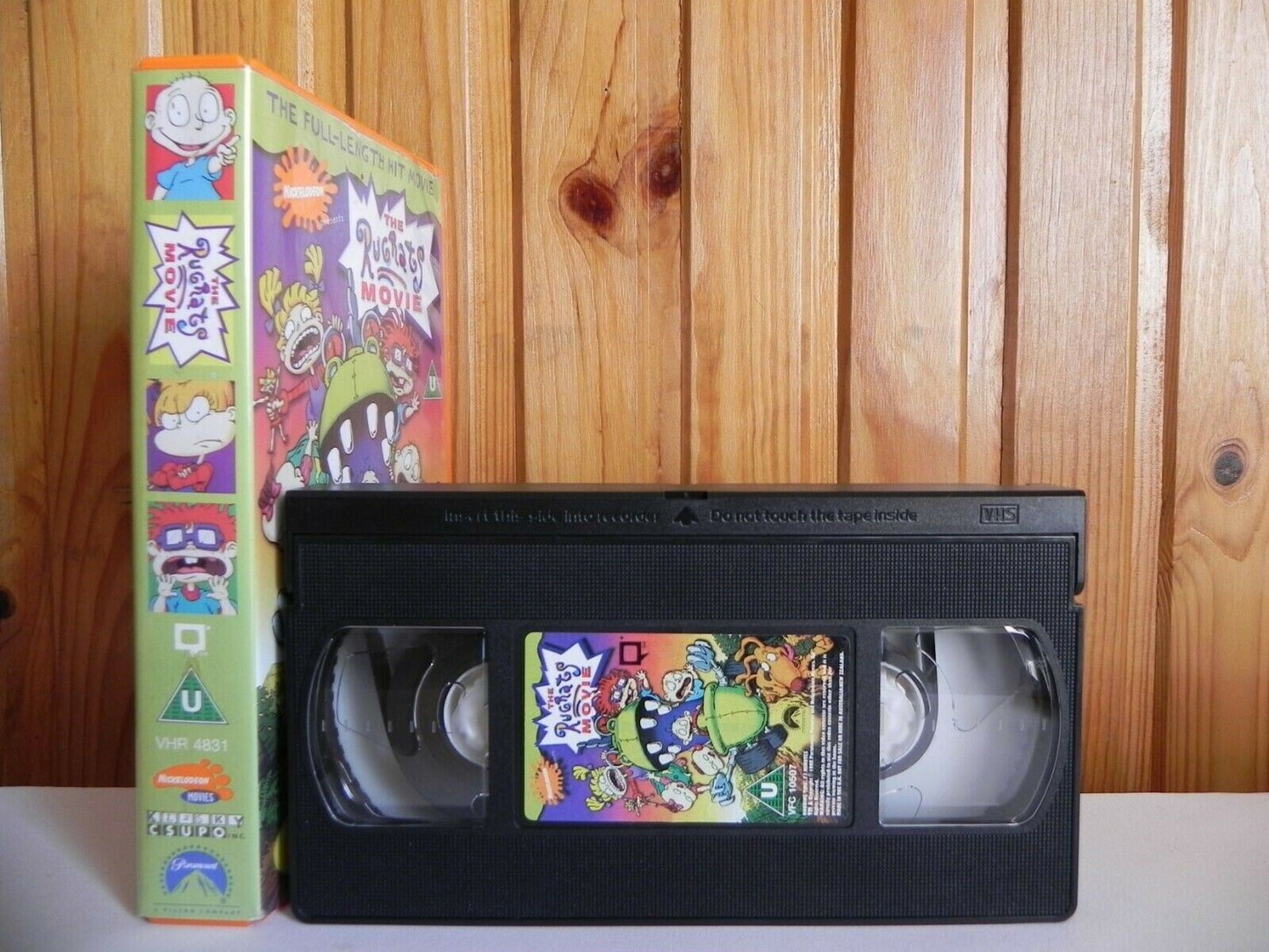 The Rugrats Movie - Nickelodeon - Animated - Adventure - Children's - Pal VHS-