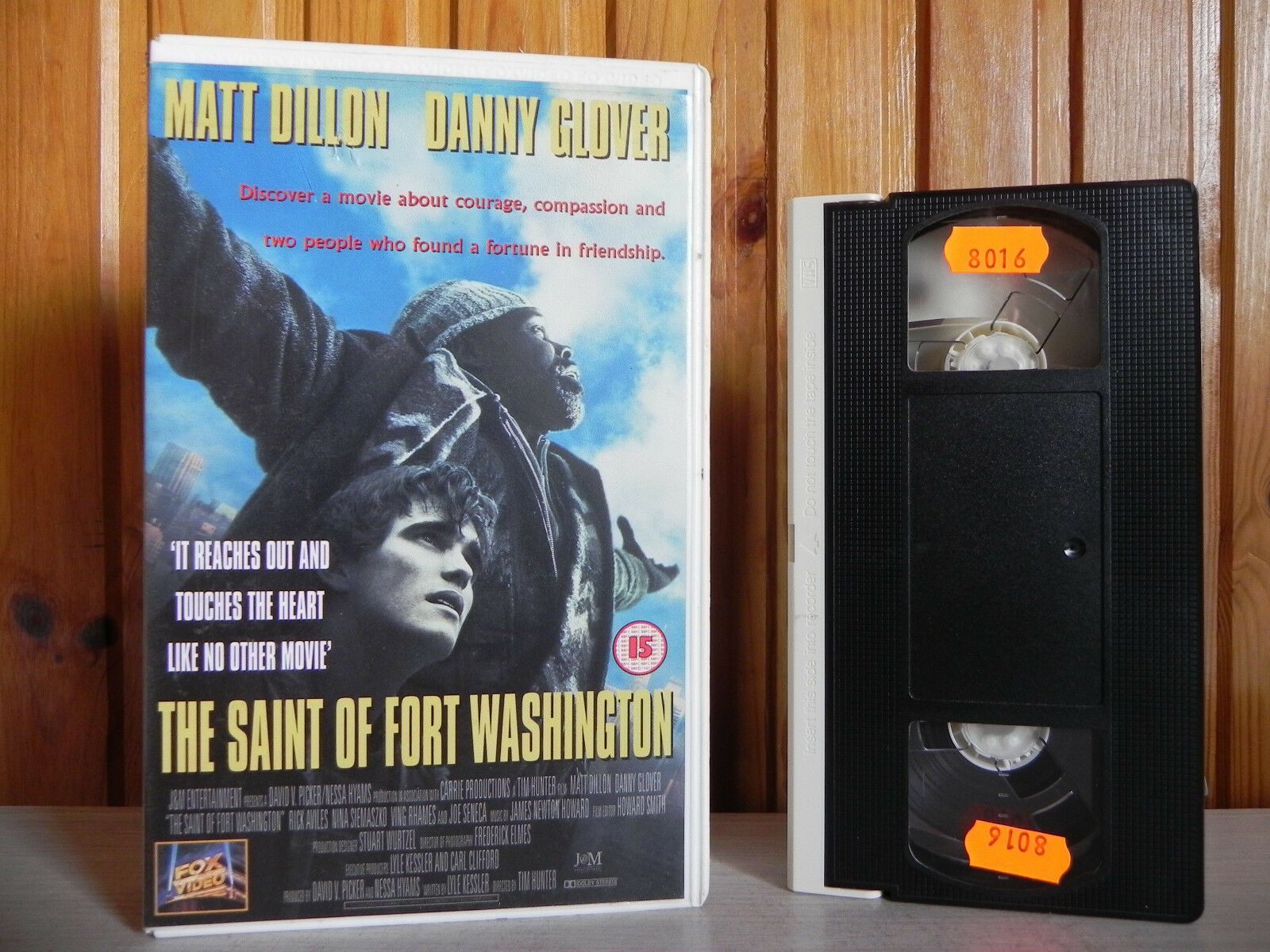 The Saint Of Fort Washington - Fox Video - Drama - Matt Dillon - Large Box - VHS-