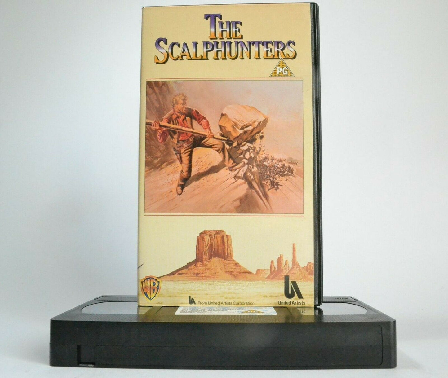 The Scalphunters; [Sydney Pollack] Western - Burt Lancaster/Telly Savalas - VHS-