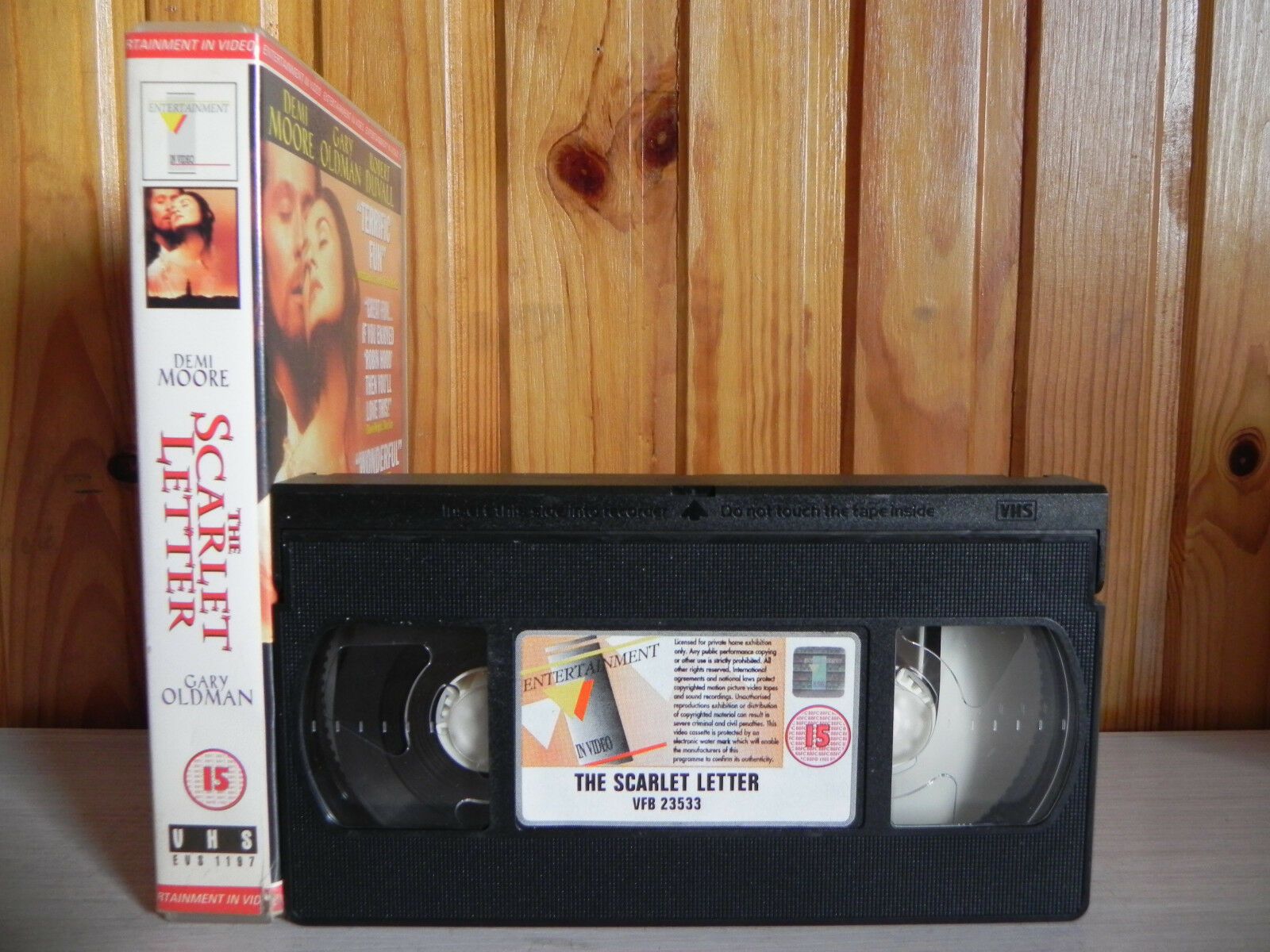 The Scarlet Letter - Drama - Demi Moore - Robert Duvall - Gary Oldman - Pal VHS-