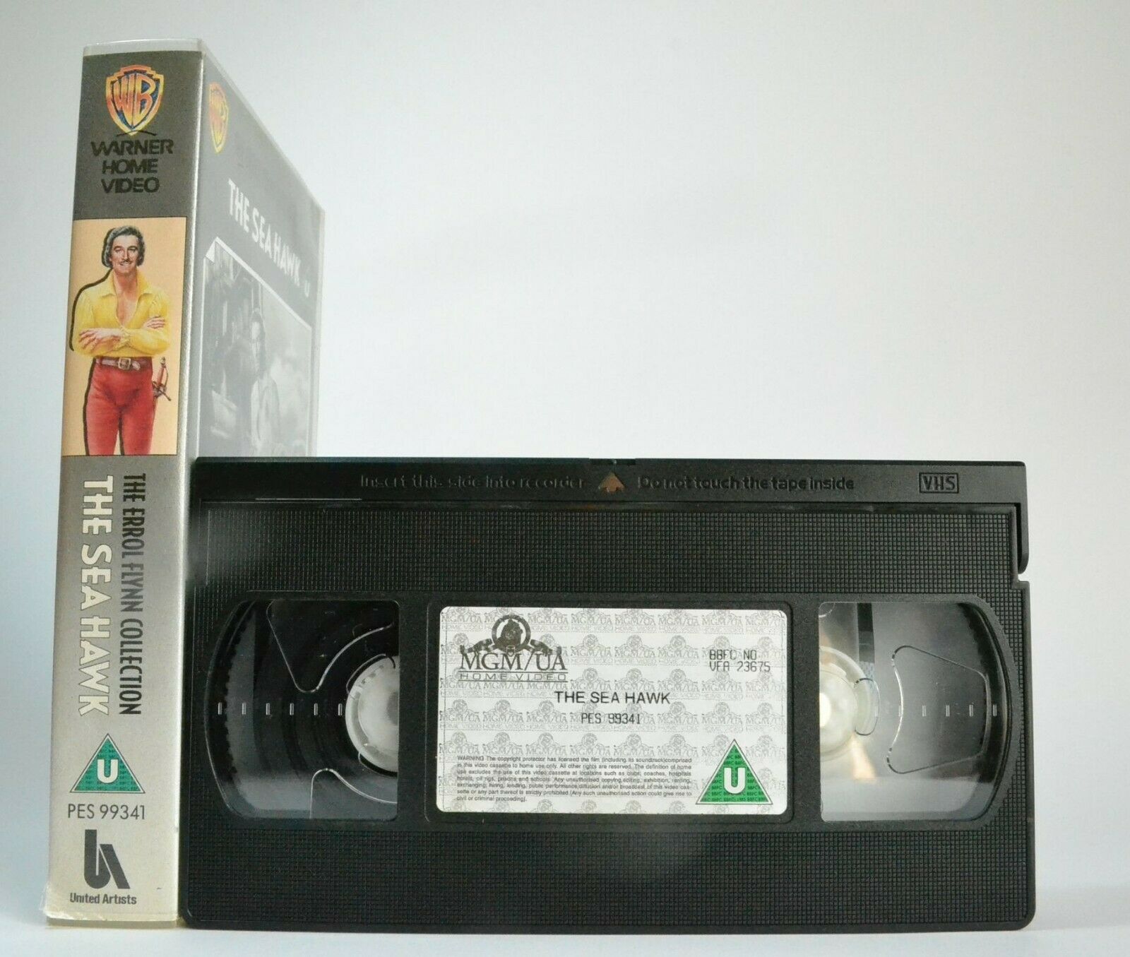 The Sea Hawk (1940): Error Flynn Collection - Action Adventure - Pirates - VHS-