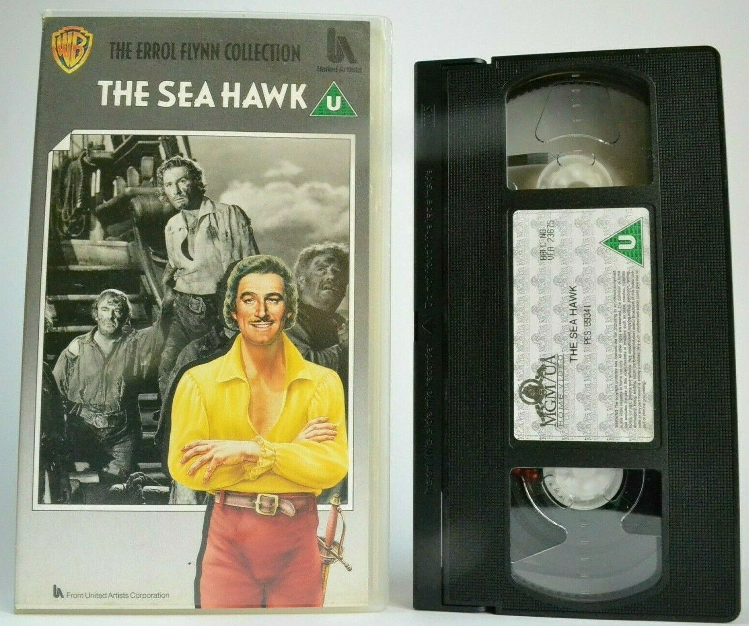 The Sea Hawk (1940): Error Flynn Collection - Action Adventure - Pirates - VHS-