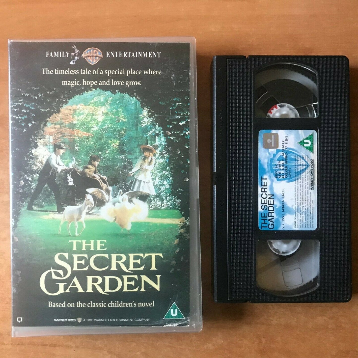 The Secret Garden [Agnieszka Holland] Fantasy - Large Box - Children's - Pal VHS-