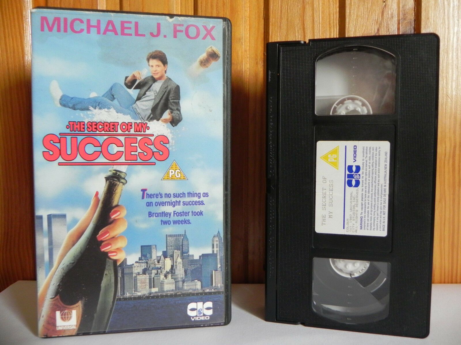 The Secret Of My Success - CIC - Comedy - Michael J.Fox - Helen Slater - Pal VHS-