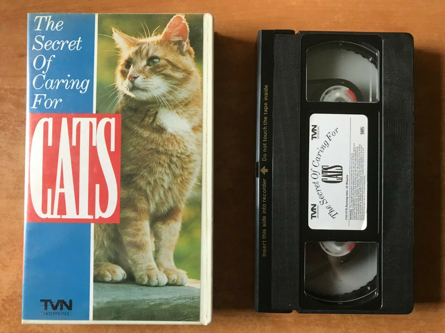 The Secrets Of Caring For Cats (TVN Enterprises): Demonstrating Video - Pal VHS-