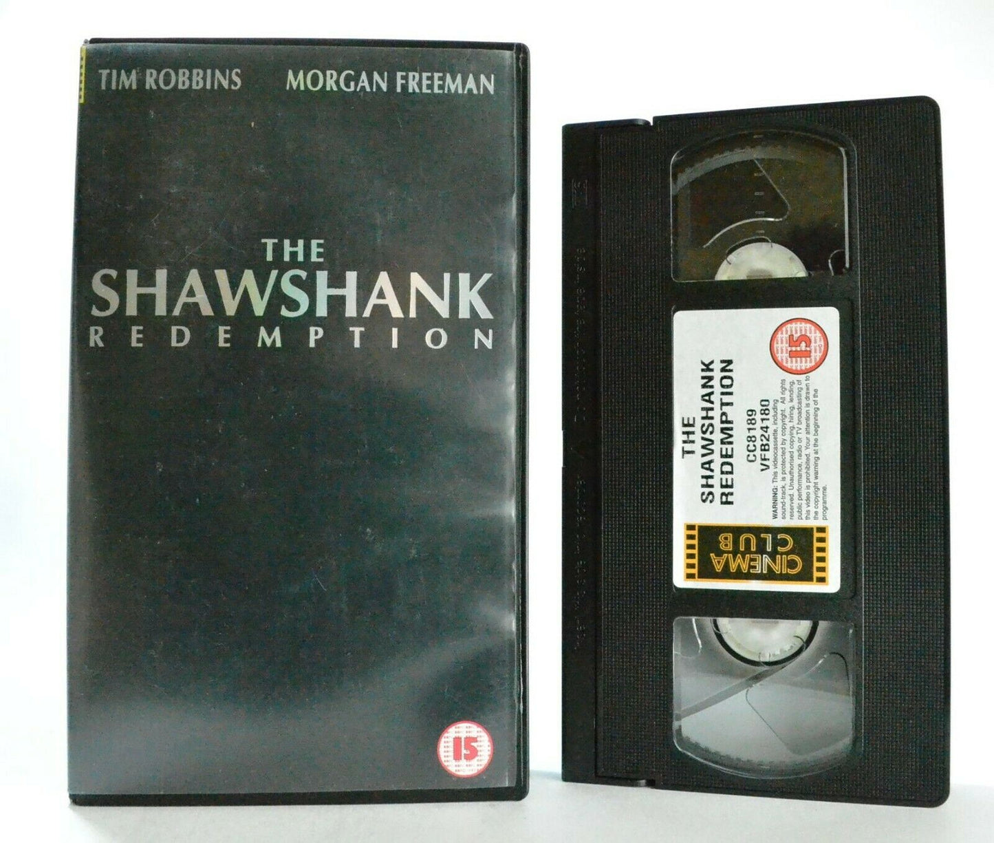 The Shawshank Redemption: Based On S.King Novel - Drama (1994) - T.Robbins - VHS-