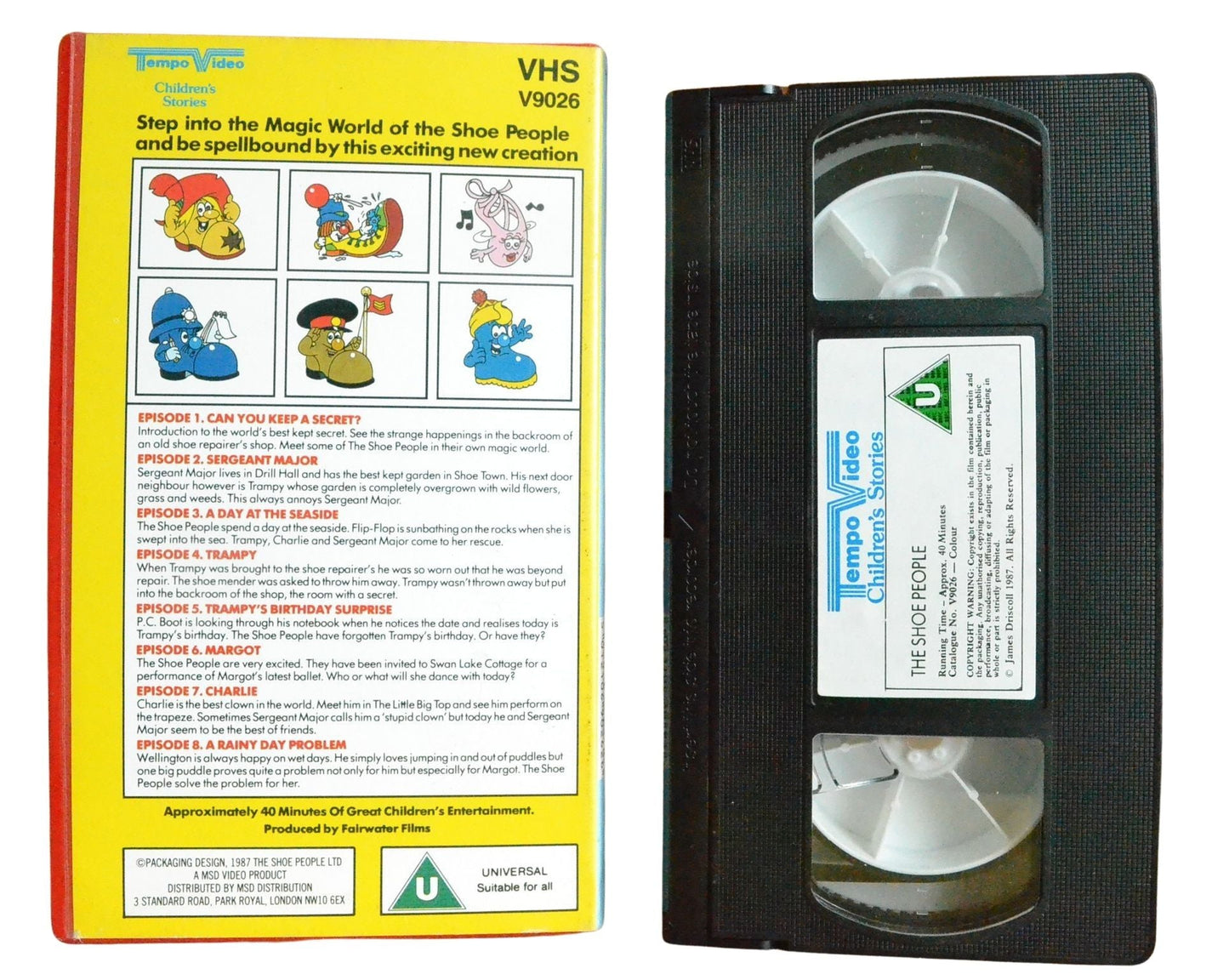 The Shoe People - Children’s - Pal VHS-