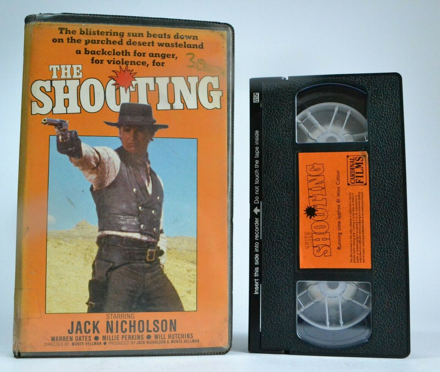 The Shooting (Cardinal Film): Western Action - Pre-Cert - Jack Nicholson - VHS-