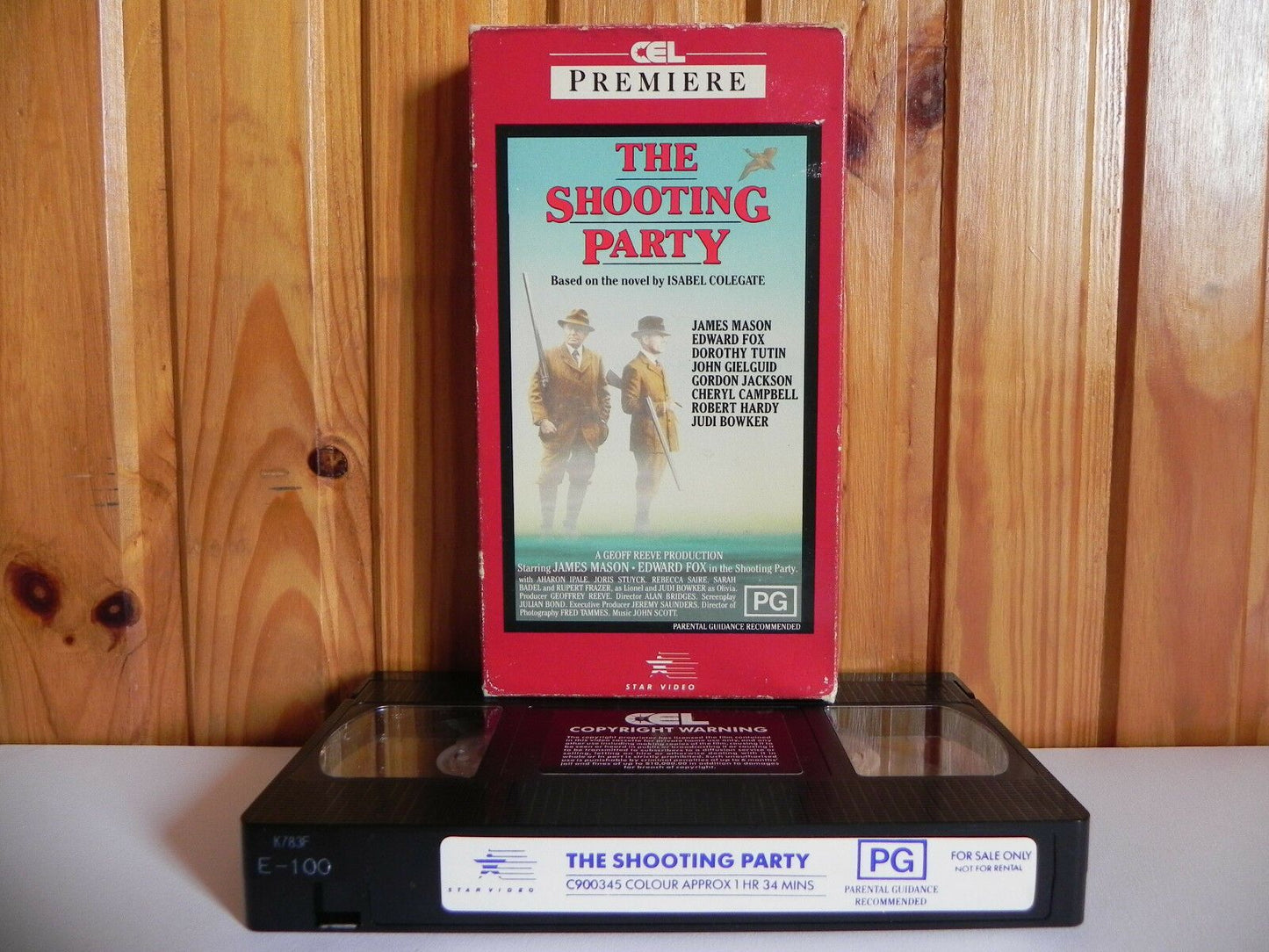 The Shooting Party - Star Video - Drama - James Mason - Dorothy Tutin - Pal VHS-