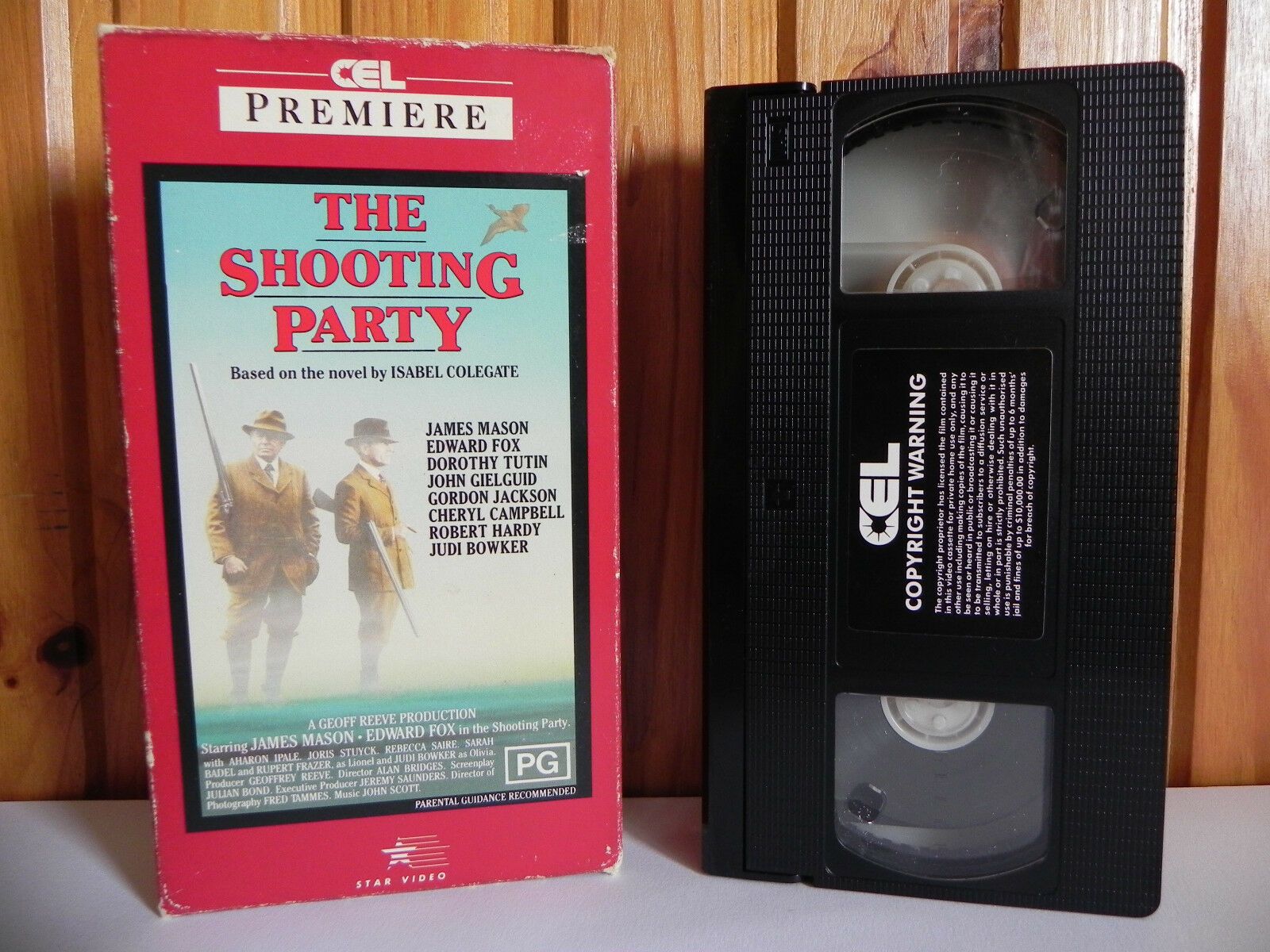 The Shooting Party - Star Video - Drama - James Mason - Dorothy Tutin - Pal VHS-