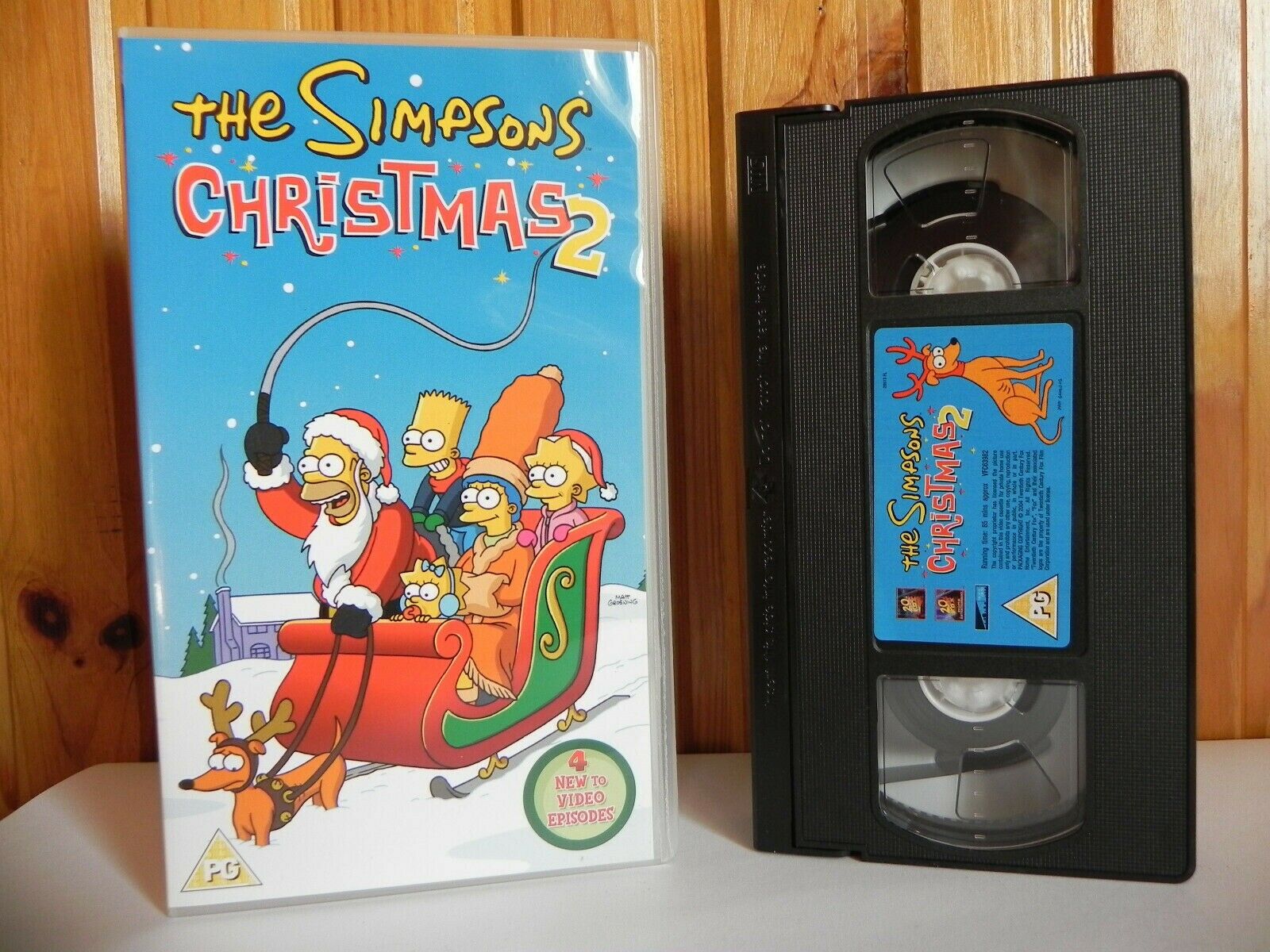 The Simpsons Christmas 2 - 20th Century - Animated - Adventure - Kids - Pal VHS-