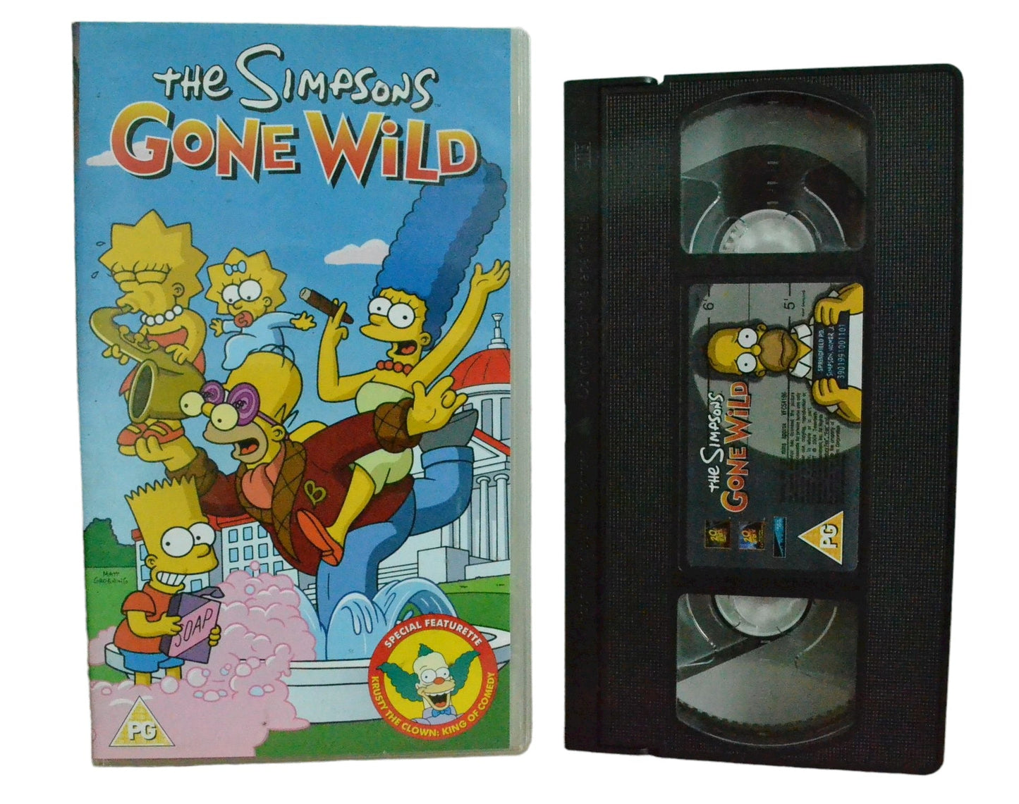 The Simpsons Gone Wild - 20th Century Fox Home Entertainment - Childrens - Pal VHS-