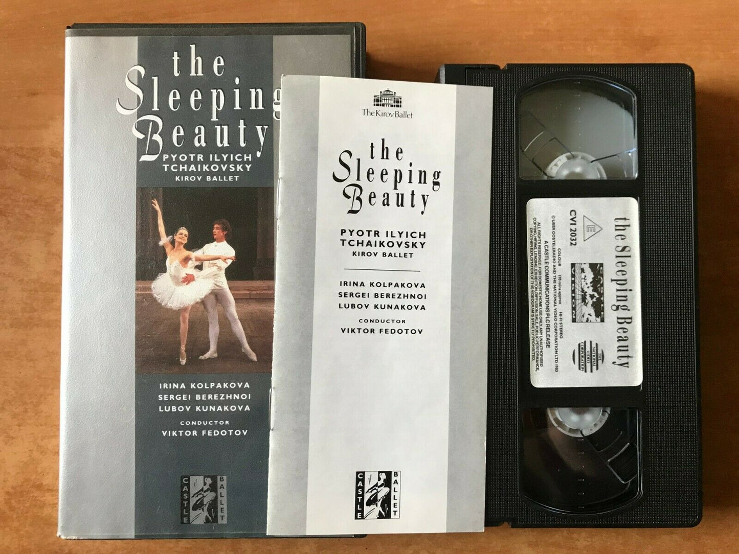 The Sleeping Beauty; [Pyotr Tchaikovsky] Kirov Ballet - Leningrad Theatre - VHS-