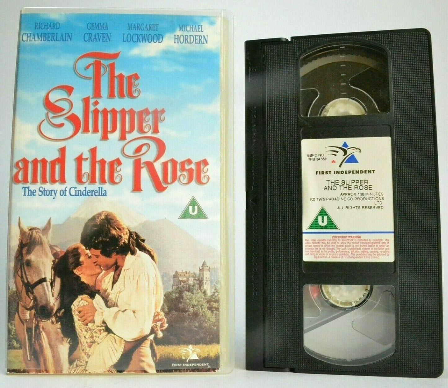 The Slipper And The Rose (Cinderella Story): Musical - Richard Chamberlain - VHS-