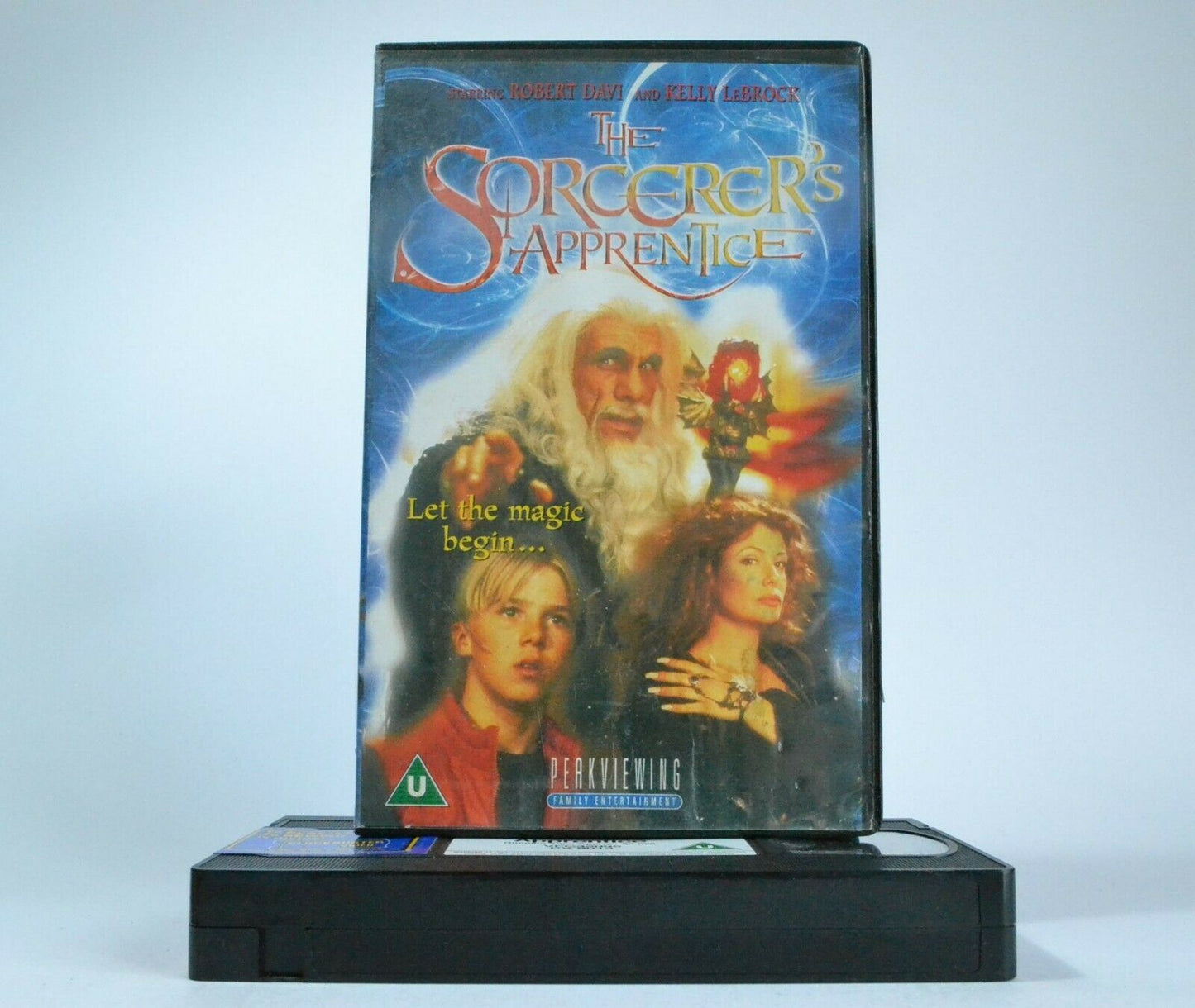 The Sorcerer's Apprentice - Magical Fantasy - Large Box - Kelly LeBrock - VHS-