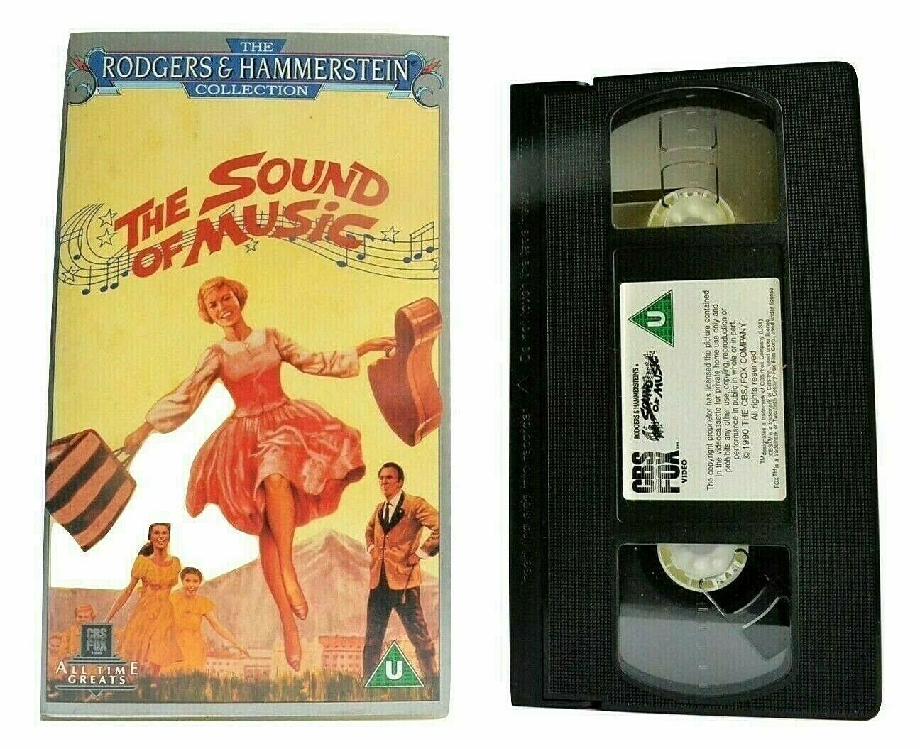 The Sound Of Music (1965) - { Musical } - < Julie Andrews > - Children's - VHS-