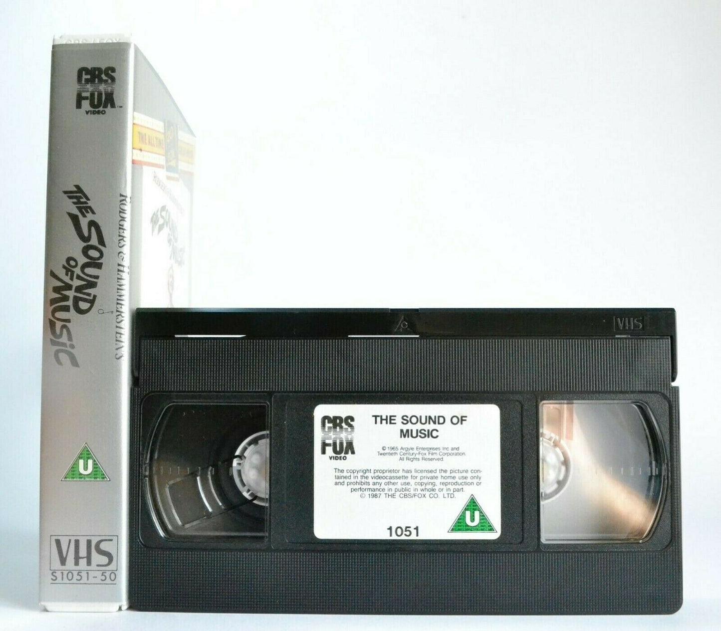 The Sound Of Music: (1987) CBS/FOX Release - Musical Drama - Julie Andrews - VHS-