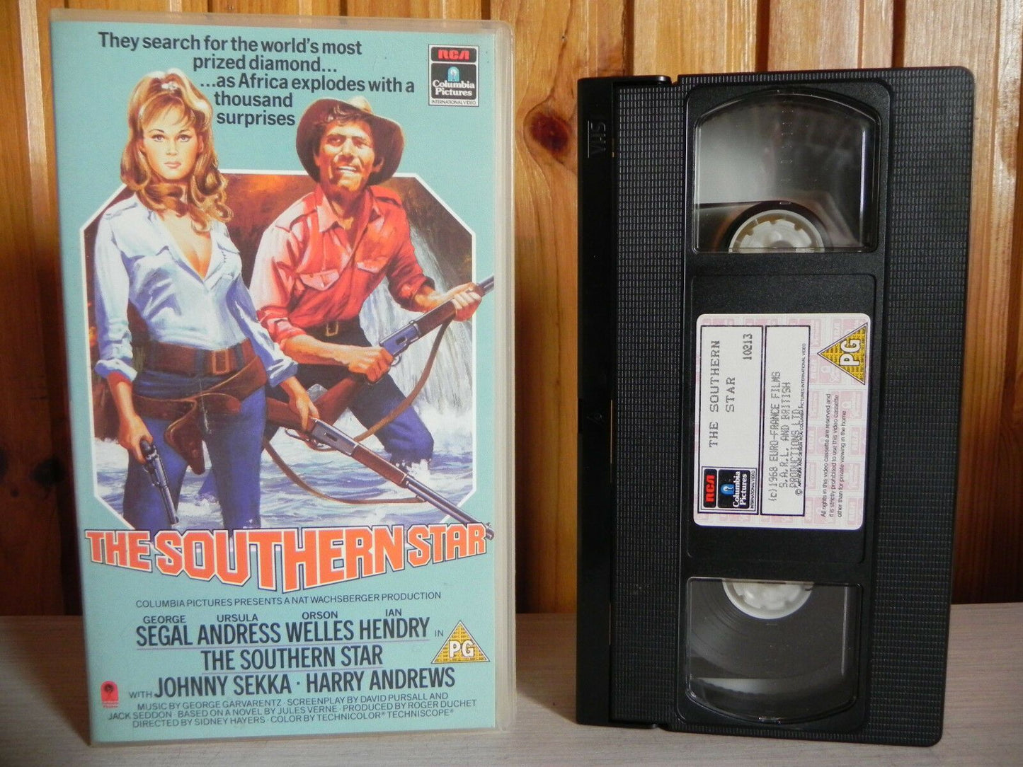 The Southern Star - Columbia Pictures - George Segal - Pal VHS-