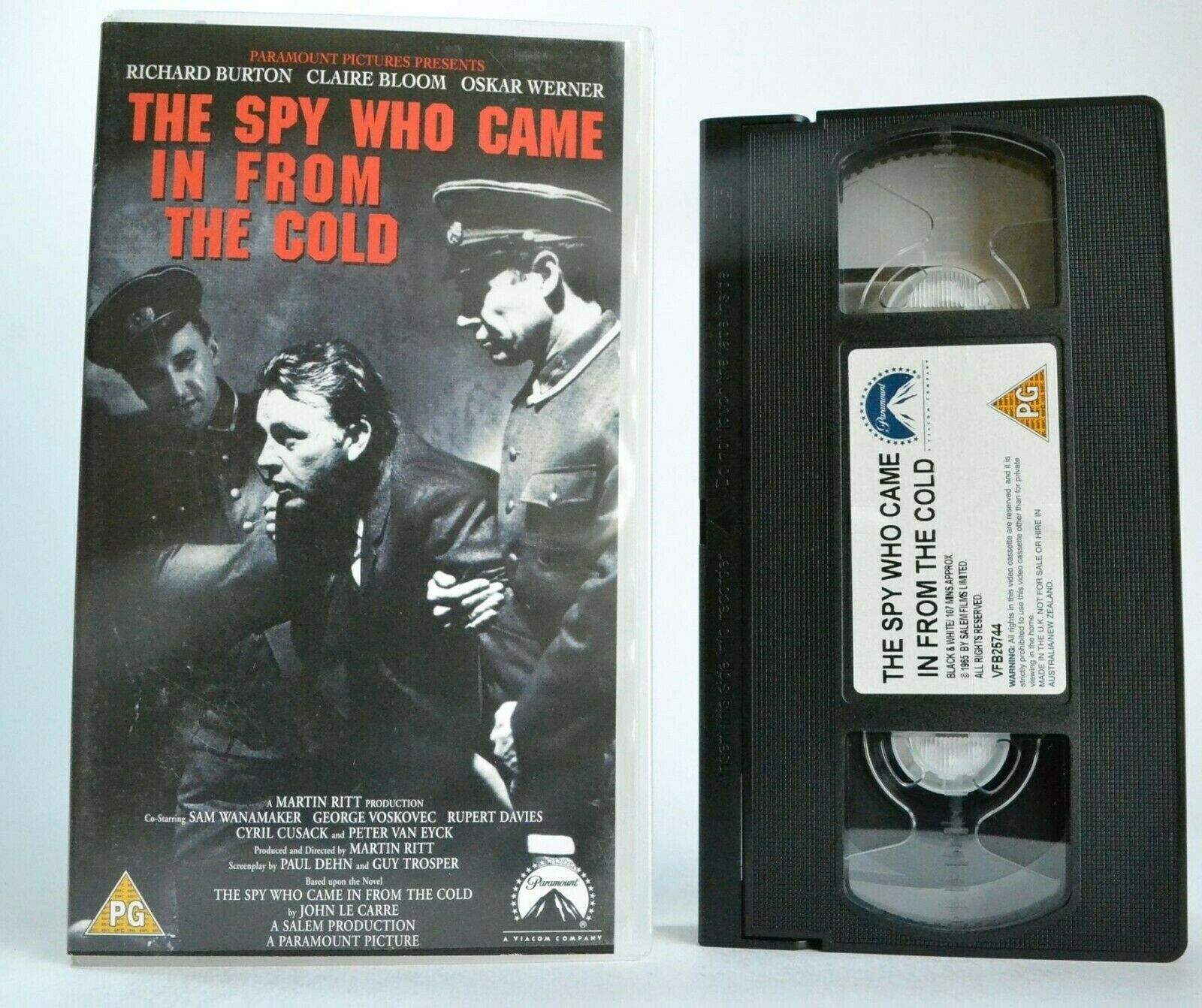 The Spy Who Came In From The Cold (1965) - Thriller - Richard Burton - Pal VHS-