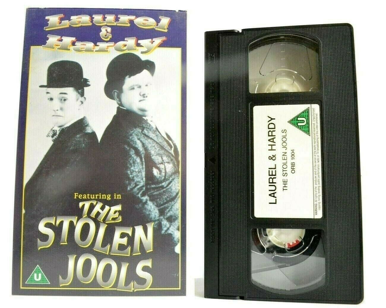 The Stolen Jools (1931): Stan Laurel & Oliver Hardy - Comedy Shorts - Pal VHS-