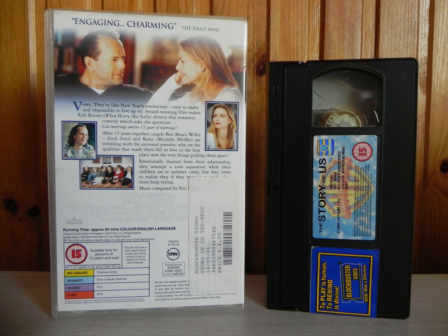 The Story Of Us - Warner Home - Drama - Romance - Michelle Pfeiffer - Pal VHS-