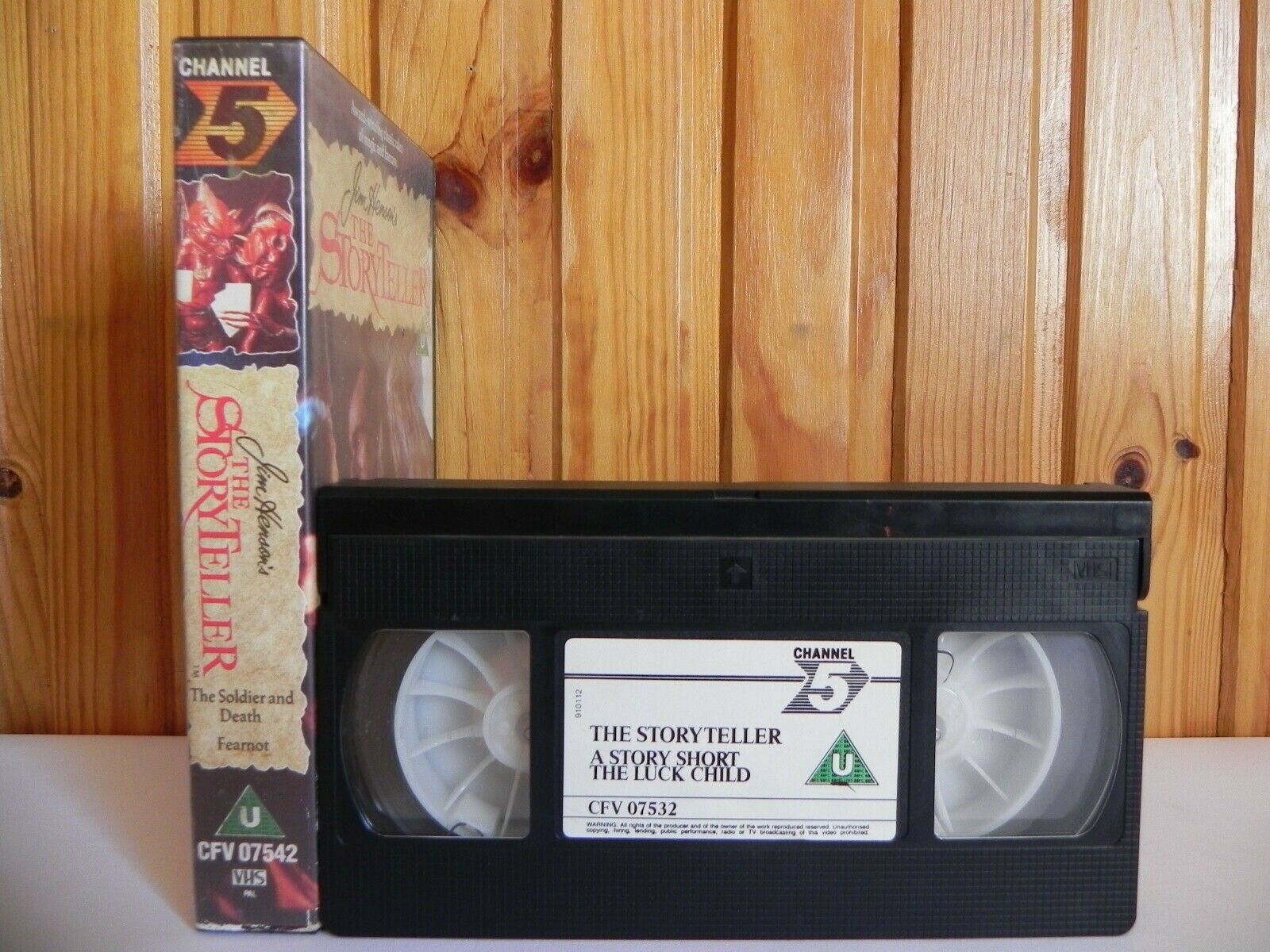 The Story Teller - Channel 5 - European Folk Tales - Magical - Children's - VHS-