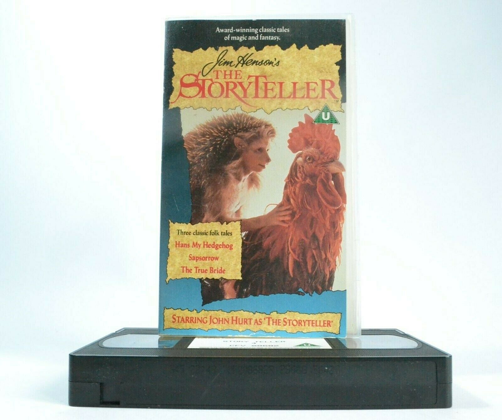 The Story Teller [Jim Henson]: 'The True Bride' -<John Hurt>- Children's - VHS-