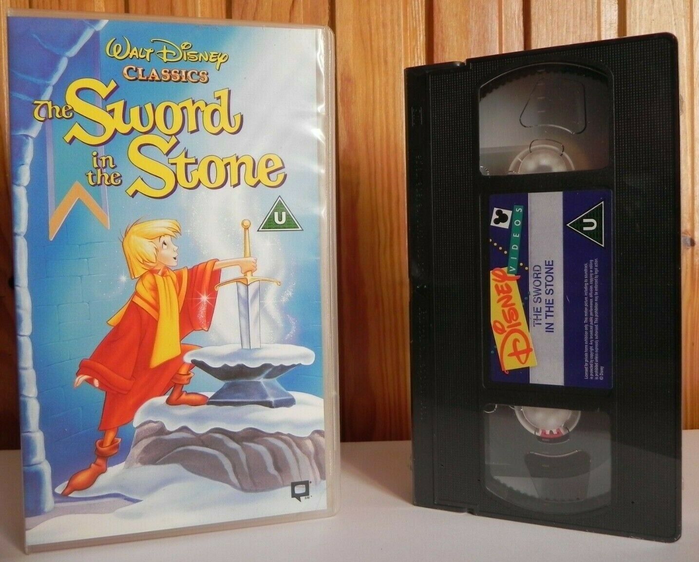 The Sword And The Stone - Walt Disney - Brand New Sealed - Children's - VHS-