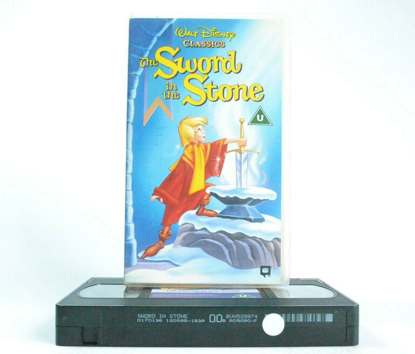 The Sword In The Stone: 18th Disney Animated Film (1963) - Children's - Pal VHS-