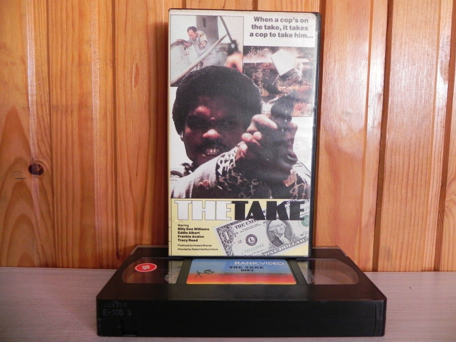 The Take - Frankie Avalon - Rank - 1974 - New Mexico Business - Pre-Cert - VHS-