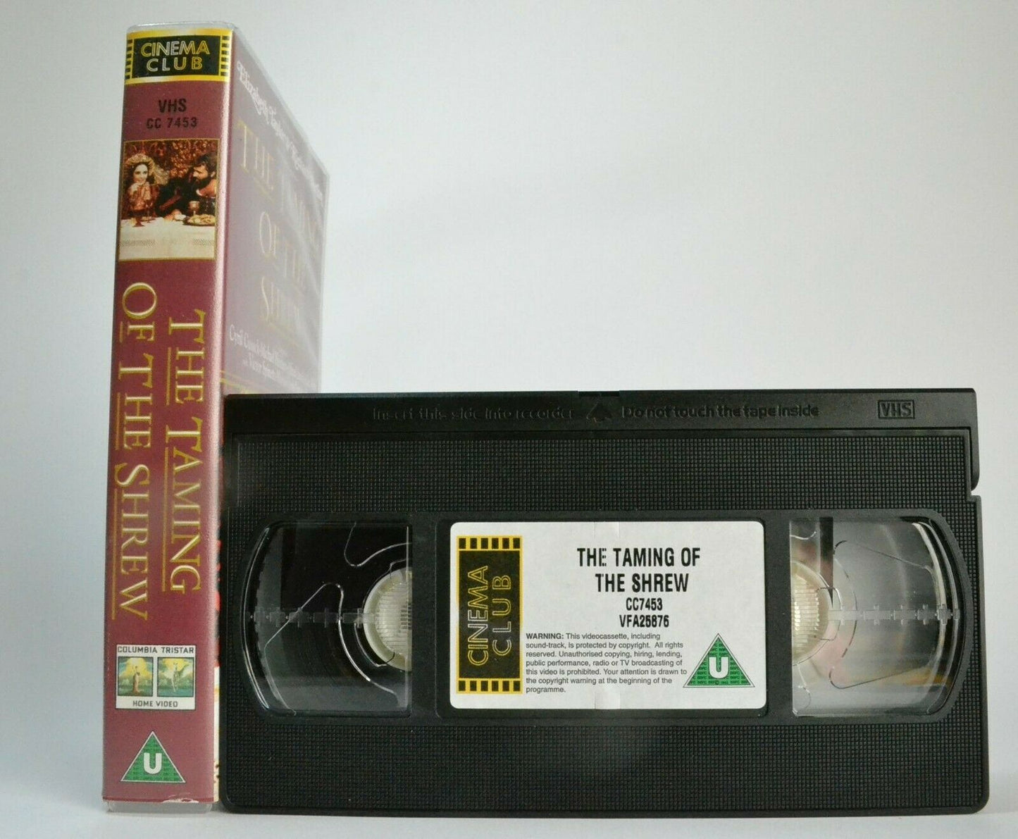 The Taming Of The Shrew; [William Shakespeare] Comedy - Elizabeth Taylor - VHS-