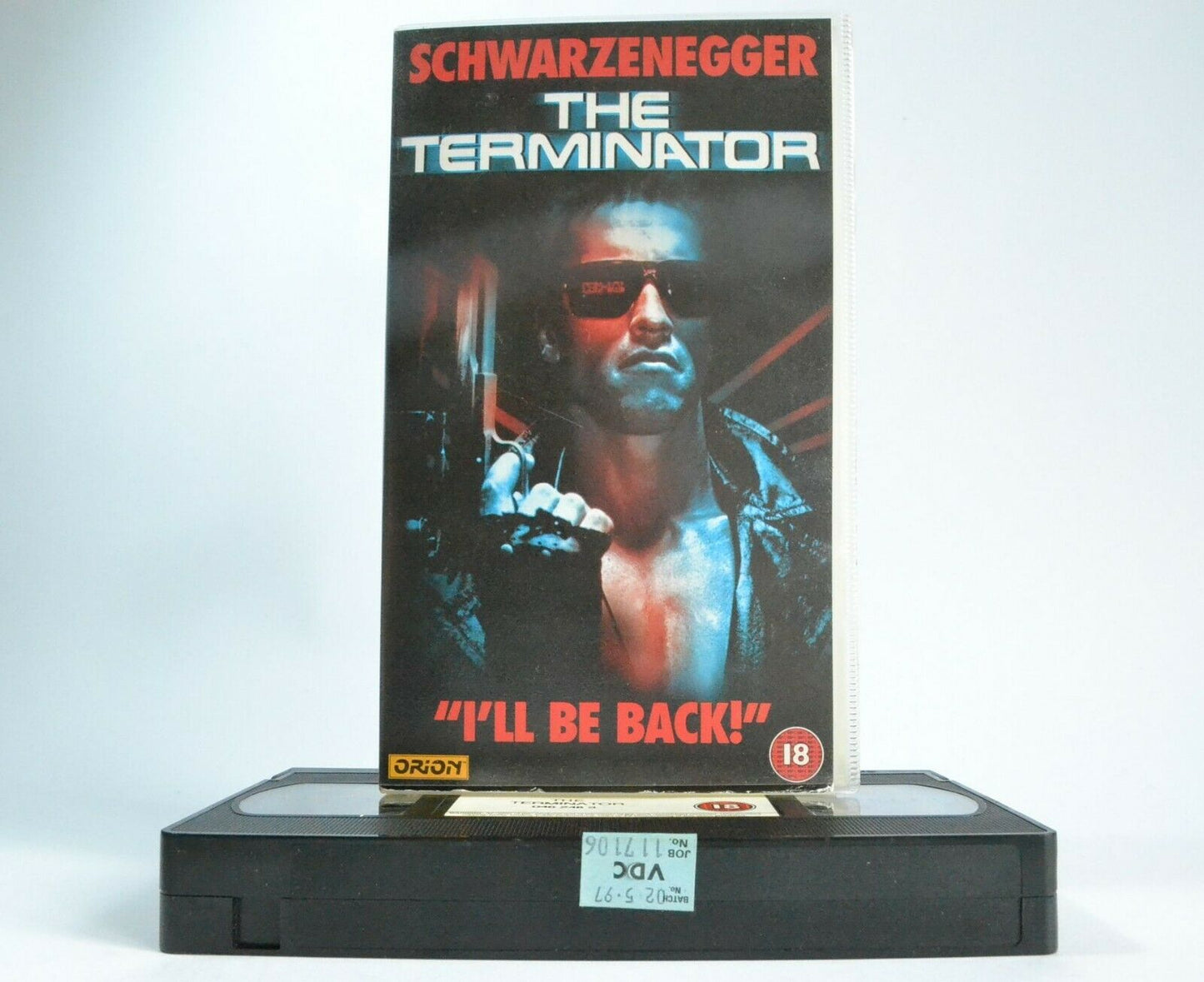 The Terminator; [James Cameron] - Sci-Fi Action - Arnold Schwarzenegger - VHS-