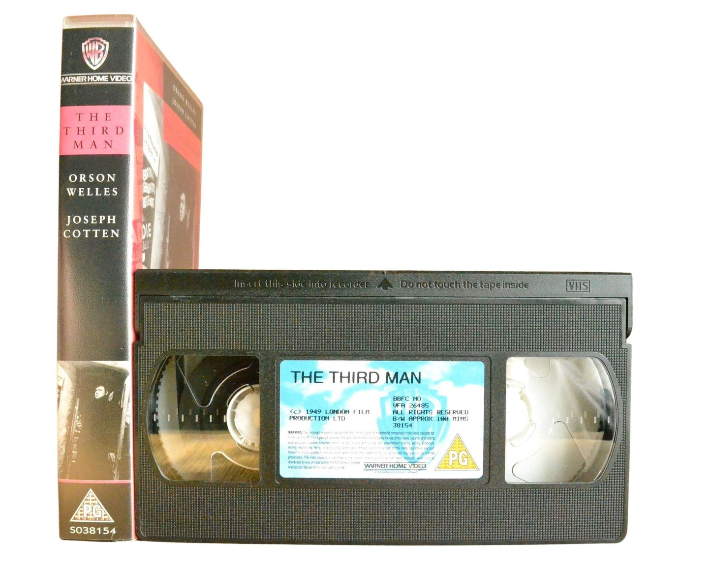 The Third Man - Orson Welles - Vintage - Pal VHS-