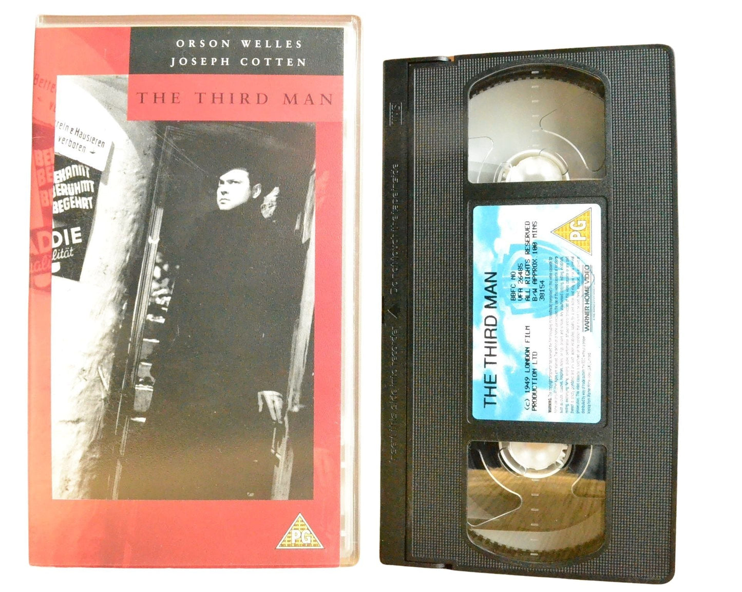 The Third Man - Orson Welles - Vintage - Pal VHS-