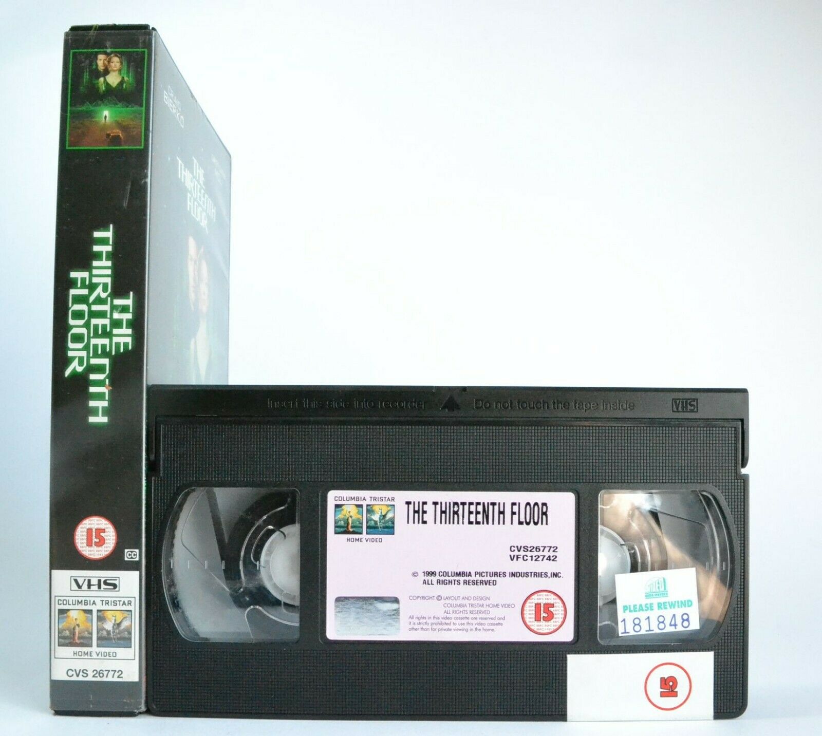 The Thirteenth Floor: Sci-Fi/Thriller (1999) - Large Box - Ex-Rental - Pal VHS-