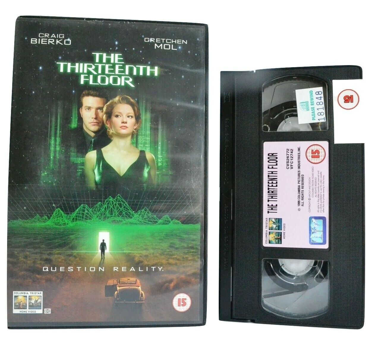 The Thirteenth Floor: Sci-Fi/Thriller (1999) - Large Box - Ex-Rental - Pal VHS-