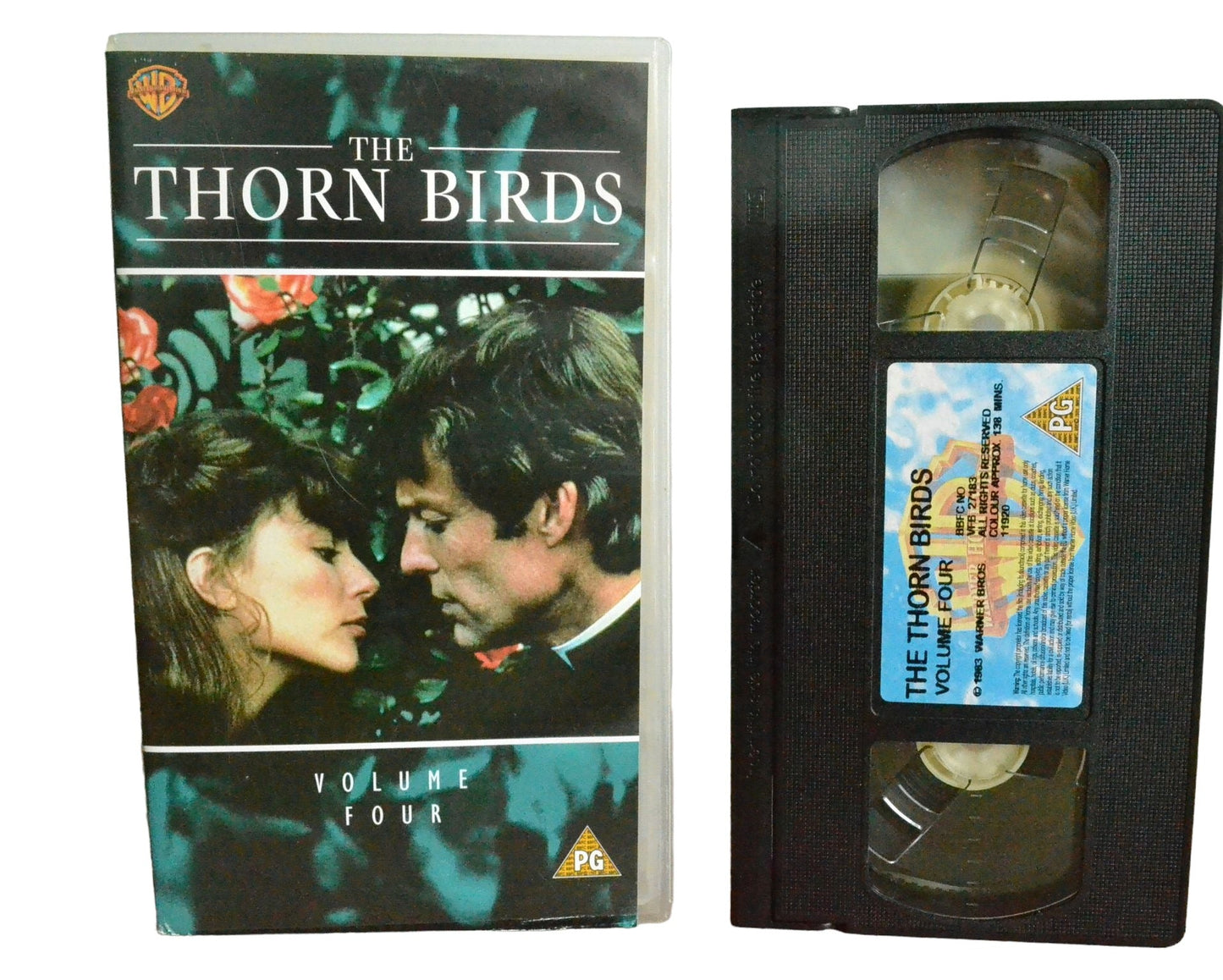 The Thorn Birds : Volume 4 - Richard Chamberlain - Warner Home Video - SO11920 - Drama - Pal - VHS-