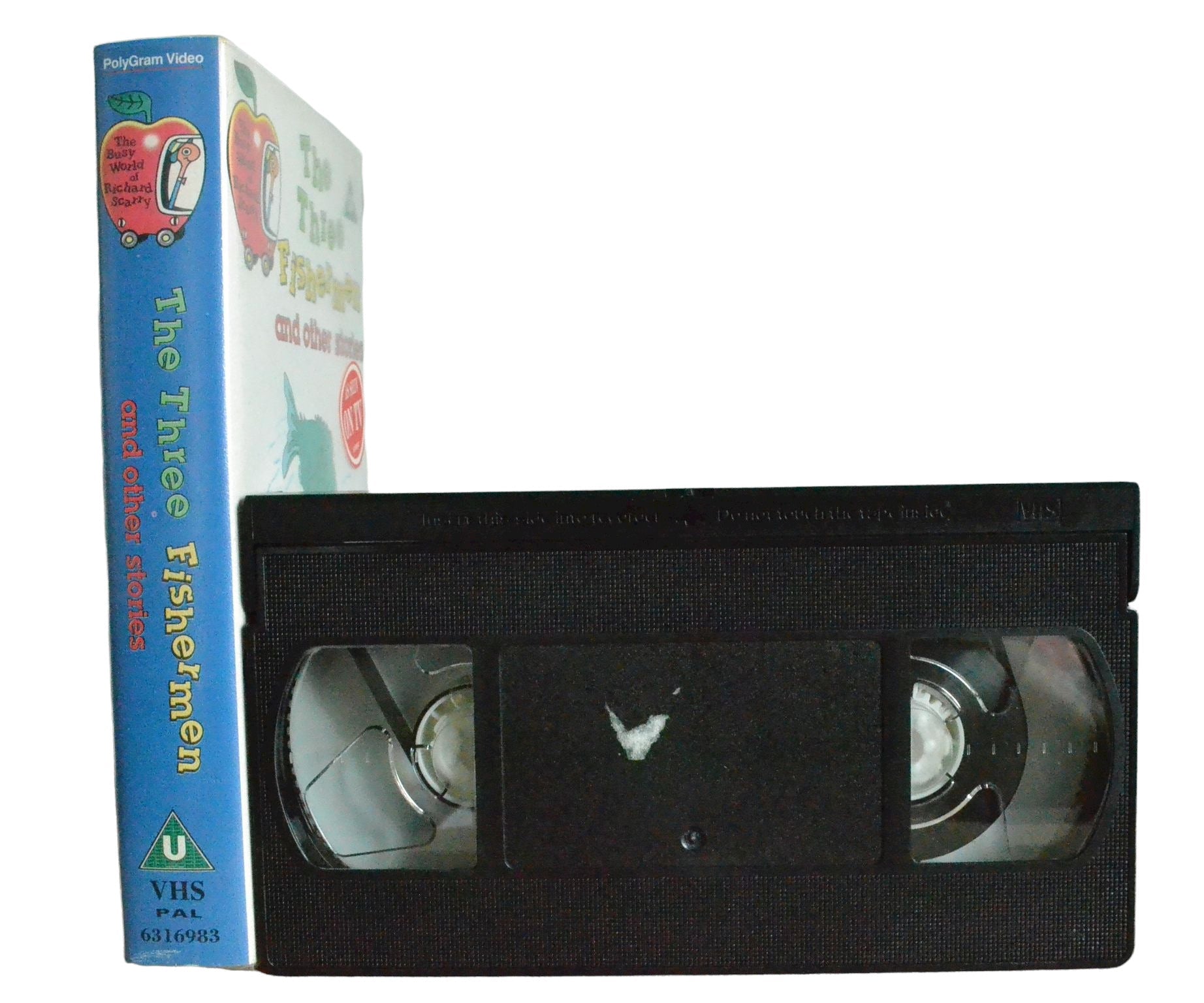 The Three Fishermen and Other Stories - PolyGram Video - Children's - Pal VHS-