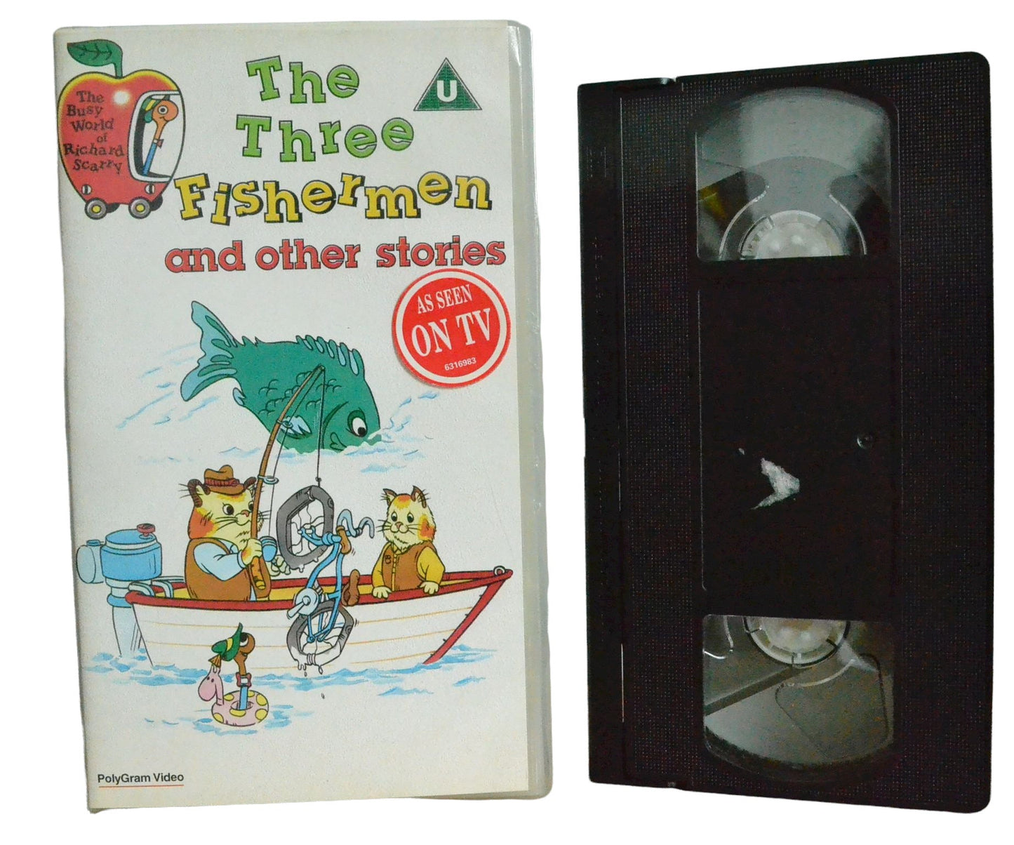 The Three Fishermen and Other Stories - PolyGram Video - Children's - Pal VHS-