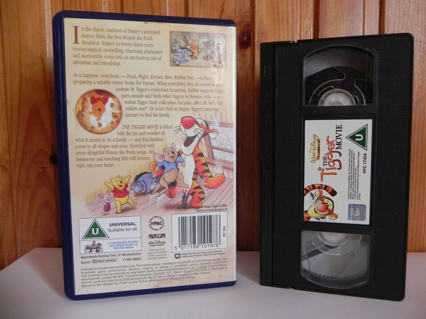 The Tigger Movie - Walt Disney - Animated - Adventures - Fun - Kids - Pal VHS-