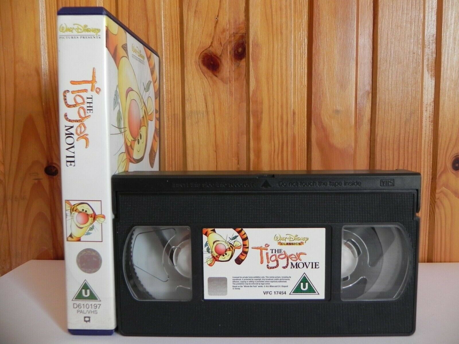 The Tigger Movie - Walt Disney - Animated - Adventures - Fun - Kids - Pal VHS-