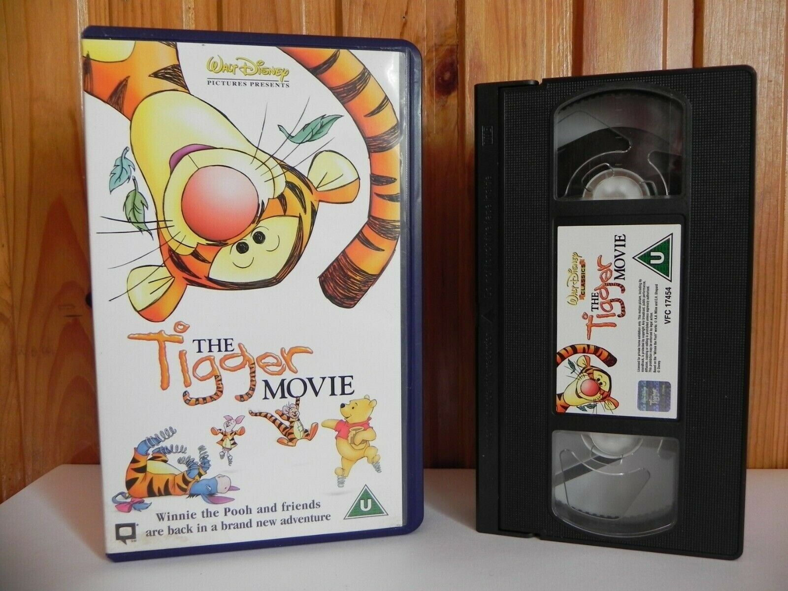 The Tigger Movie - Walt Disney - Animated - Adventures - Fun - Kids - Pal VHS-