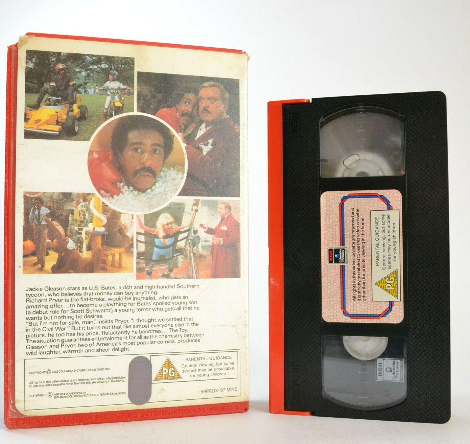 The Toy: Film By R.Donner (1982) - Comedy - Large Box - R.Pryor/J.Gleason - VHS-