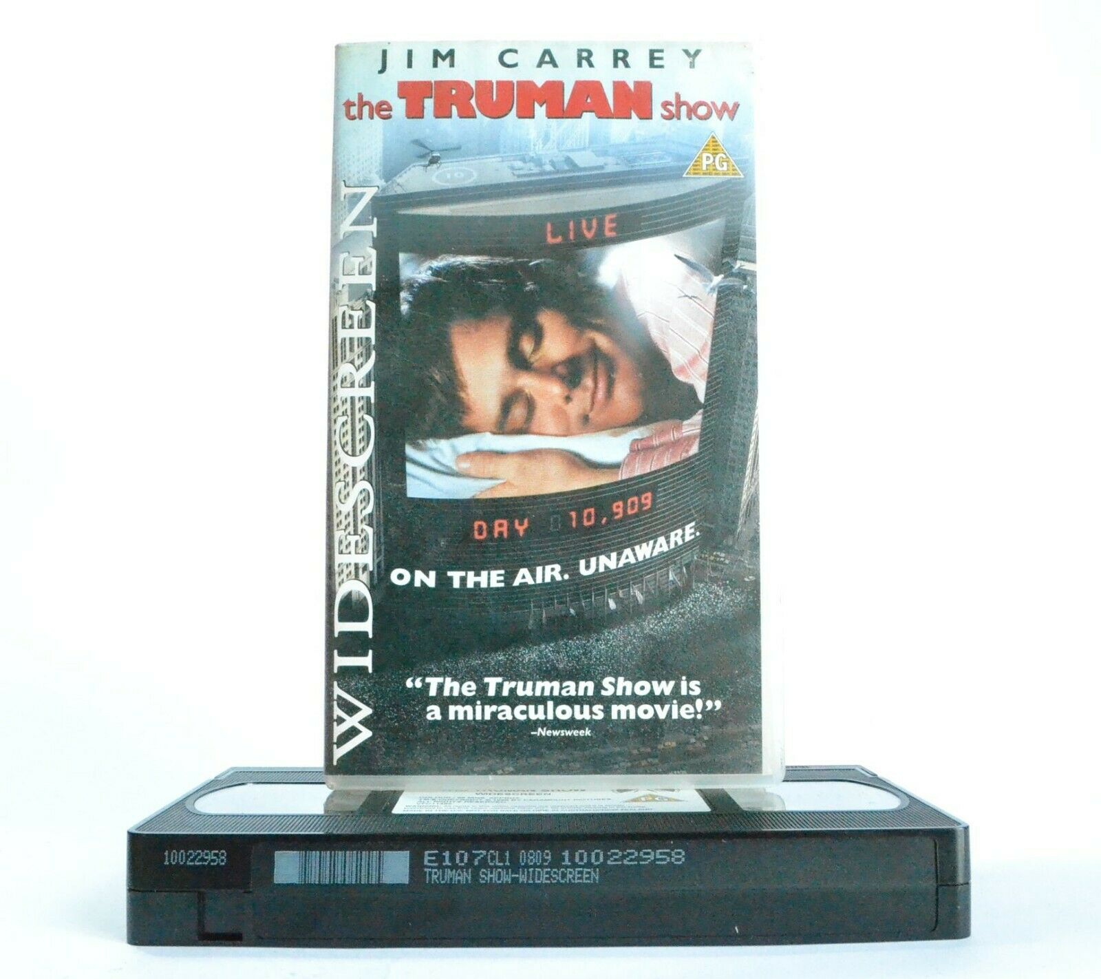 The Truman Show: Paramount (1999) - Widescreen Drama - Jim Carrey - Pal VHS-