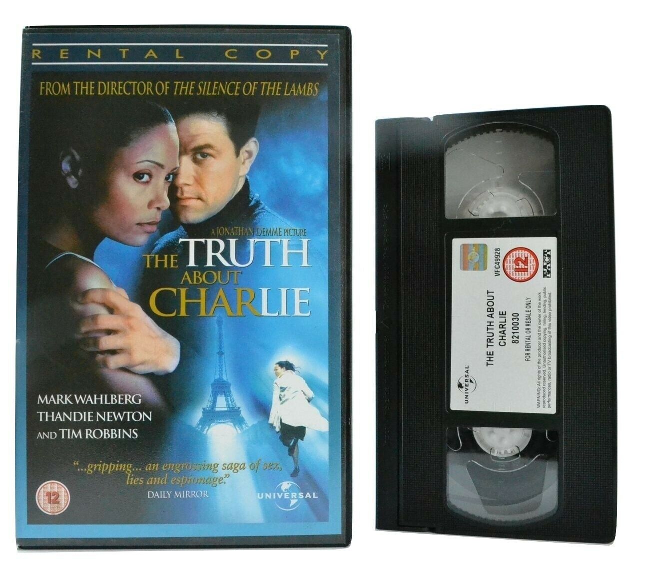 The Truth About Charlie: Film By J.Demme - Thriller - M.Wahlberg/T.Robbins - VHS-